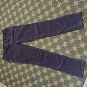Brushed Velvet Corduroy Five Pocket Jeans
